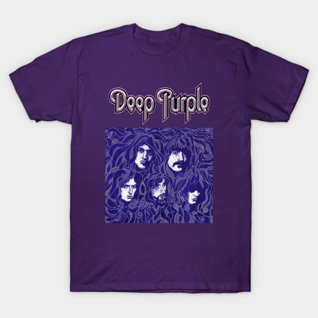 DEEP PURPLE T-Shirt by Kankiku Studio